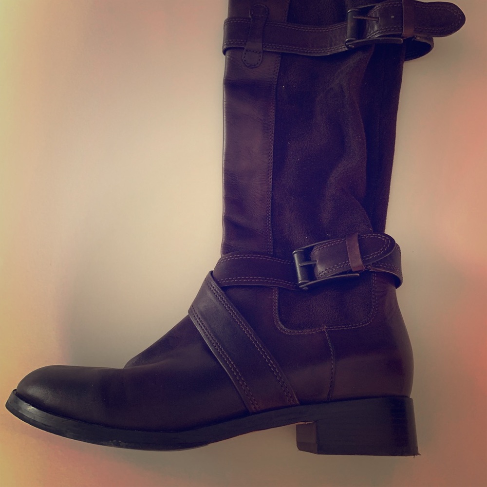 Cole Haan Air Whitley Dark Chocolate Boot Size 8